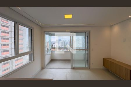 Sala e Cozinha de apartamento para alugar com 2 quartos, 57m² em Santo Amaro, São Paulo