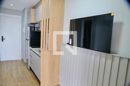 Sala/Quarto de apartamento para alugar com 1 quarto, 25m² em Santo Amaro, São Paulo