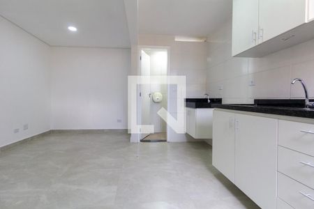 Sala e Cozinha de apartamento para alugar com 2 quartos, 60m² em Vila Marieta, São Paulo