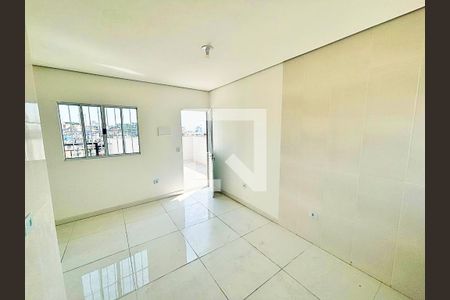 Sala/Cozinha de apartamento à venda com 2 quartos, 34m² em Parque Boturussu, São Paulo