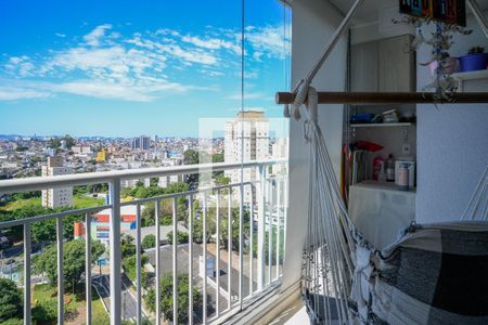 Varanda de apartamento à venda com 2 quartos, 54m² em Jardim Celeste, São Paulo