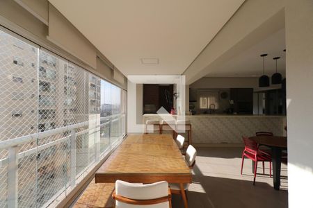 Varanda gourmet de apartamento para alugar com 3 quartos, 145m² em Santo Antônio, São Caetano do Sul