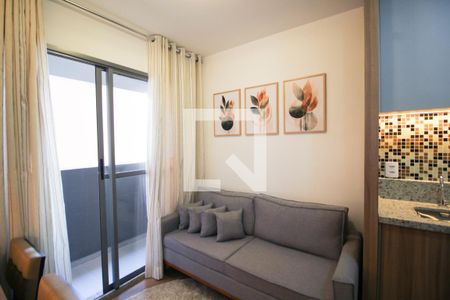 Sala de apartamento para alugar com 1 quarto, 25m² em Vila Nova Conceição, São Paulo