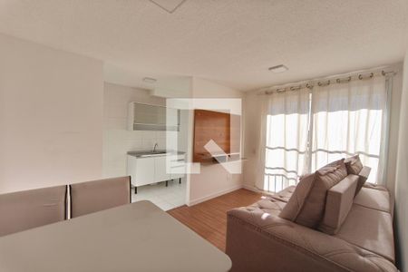 Sala de apartamento à venda com 2 quartos, 47m² em Vila Palacios, Campinas