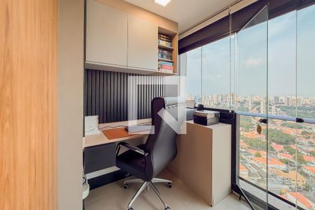Varanda da Sala - Escritório de apartamento à venda com 1 quarto, 42m² em Vila Mariana, São Paulo