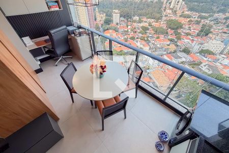 Varanda da Sala de apartamento à venda com 1 quarto, 42m² em Vila Mariana, São Paulo