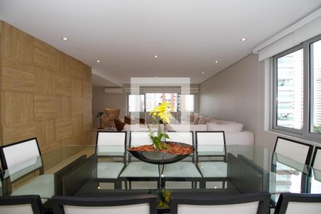 Sala de Estar e Jantar de apartamento à venda com 4 quartos, 304m² em Paraíso, São Paulo