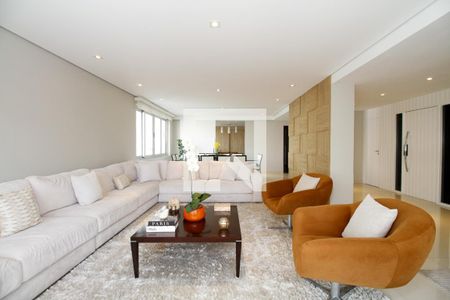 Sala de Estar e Jantar de apartamento à venda com 4 quartos, 304m² em Paraíso, São Paulo