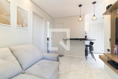 Sala de apartamento à venda com 2 quartos, 37m² em Jardim Imperador (zona Sul), São Paulo