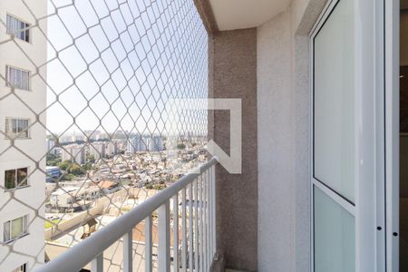 Varanda da Sala de apartamento à venda com 2 quartos, 37m² em Jardim Imperador (zona Sul), São Paulo