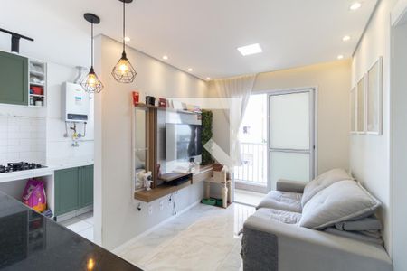 Sala de apartamento à venda com 2 quartos, 37m² em Jardim Imperador (zona Sul), São Paulo