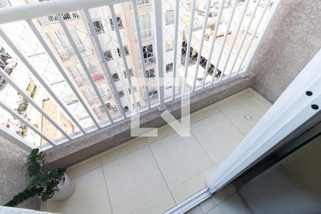 Varanda da Sala de apartamento à venda com 2 quartos, 37m² em Jardim Imperador (zona Sul), São Paulo