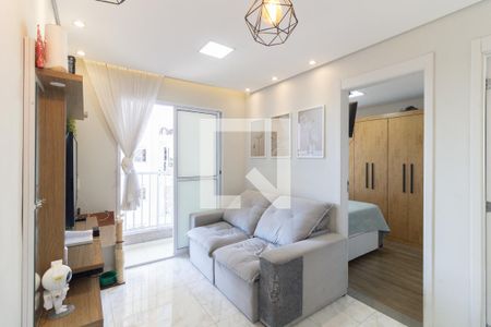 Sala de apartamento à venda com 2 quartos, 37m² em Jardim Imperador (zona Sul), São Paulo