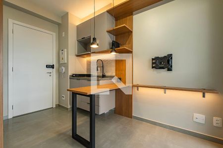 Sala/Cozinha de apartamento para alugar com 1 quarto, 28m² em Pinheiros, São Paulo