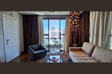 Sala de apartamento à venda com 3 quartos, 202m² em Vila Caminho do Mar, São Bernardo do Campo