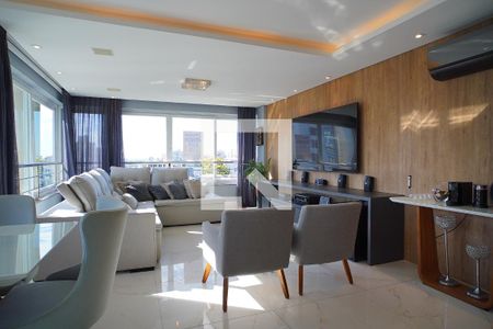 Sala de apartamento à venda com 3 quartos, 105m² em Passo D’areia, Porto Alegre