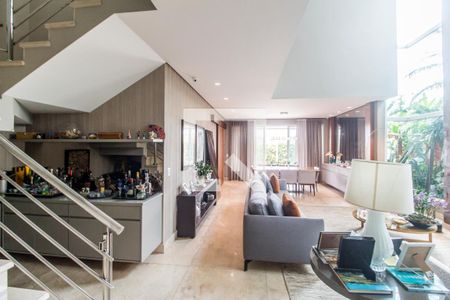 Sala de casa de condomínio à venda com 2 quartos, 341m² em Residencial Burle Marx, Santana de Parnaíba