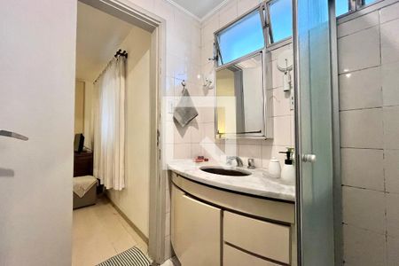 Banheiro da Suíte de apartamento à venda com 3 quartos, 110m² em Vila Clementino, São Paulo