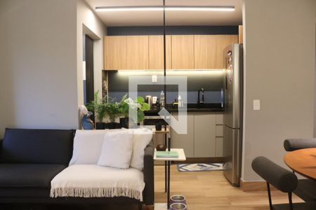 Sala de apartamento para alugar com 3 quartos, 69m² em Vila Anastácio, São Paulo