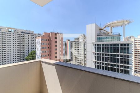 Varanda de apartamento à venda com 1 quarto, 36m² em Santa Cecilia, São Paulo