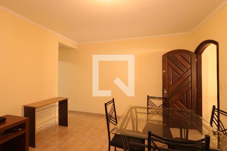 Sala de casa para alugar com 2 quartos, 172m² em Vila Homero Thon, Santo André