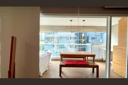 Varanda de kitnet/studio à venda com 1 quarto, 57m² em Pinheiros, São Paulo