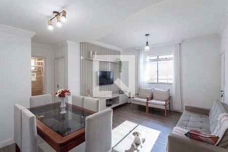 Sala de apartamento à venda com 3 quartos, 100m² em Pqe Recreio, Contagem