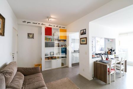 Sala de apartamento à venda com 2 quartos, 75m² em Santo Amaro, São Paulo