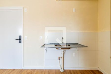 Cozinha de apartamento para alugar com 2 quartos, 37m² em Bom Retiro, São Paulo