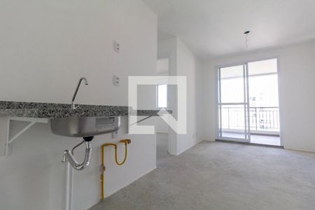 Sala e Cozinha de apartamento para alugar com 2 quartos, 40m² em Tatuapé, São Paulo