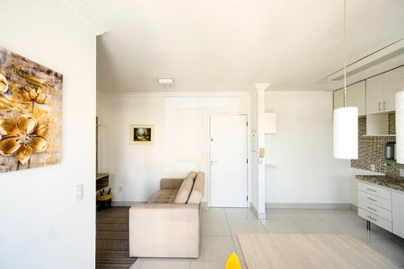 Sala e cozinha de apartamento à venda com 1 quarto, 41m² em Tatuapé, São Paulo