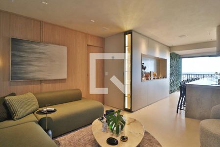 Sala de apartamento para alugar com 3 quartos, 106m² em Jardim Sul, Uberlândia