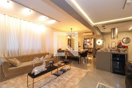 Sala/Cozinha de apartamento à venda com 3 quartos, 110m² em Cerqueira César, São Paulo