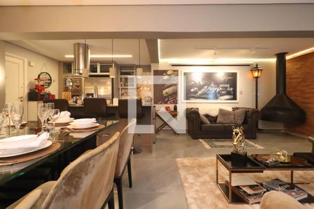Sala/Cozinha de apartamento à venda com 3 quartos, 110m² em Cerqueira César, São Paulo