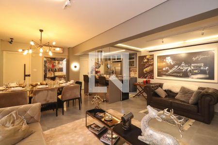 Sala/Cozinha de apartamento à venda com 3 quartos, 110m² em Cerqueira César, São Paulo