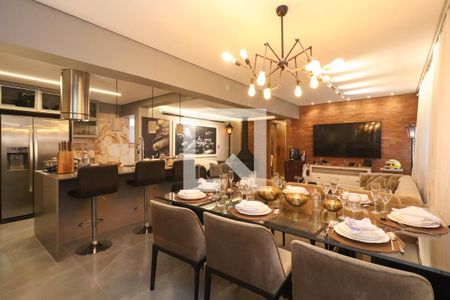 Sala/Cozinha de apartamento à venda com 3 quartos, 110m² em Cerqueira César, São Paulo