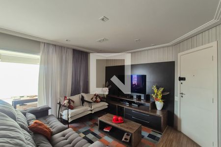 Sala de apartamento à venda com 3 quartos, 128m² em Nova Petrópolis, São Bernardo do Campo