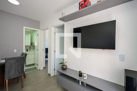 Sala de apartamento para alugar com 2 quartos, 38m² em Paraíso do Morumbi, São Paulo