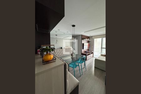 Sala de apartamento à venda com 2 quartos, 47m² em Taboão, São Paulo