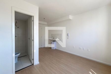 Quarto/Cozinha de apartamento à venda com 1 quarto, 17m² em Vila Dom Pedro I, São Paulo
