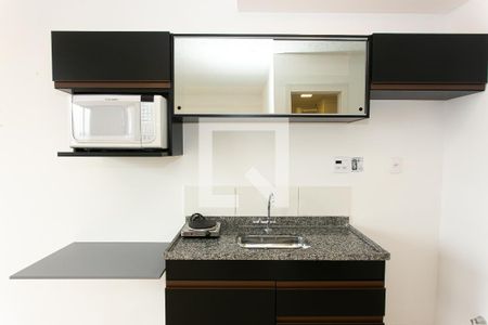 Cozinha - Armários de apartamento para alugar com 1 quarto, 26m² em Tatuapé, São Paulo