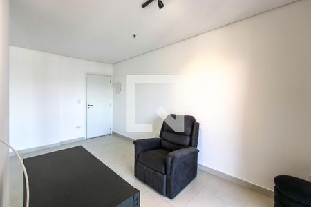 Sala de apartamento para alugar com 1 quarto, 50m² em Boqueirão, Praia Grande