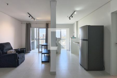 Sala/Cozinha de apartamento para alugar com 1 quarto, 50m² em Boqueirão, Praia Grande