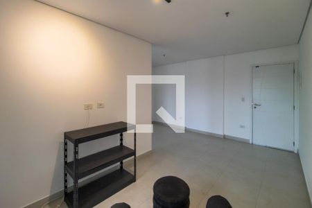 Sala de apartamento para alugar com 1 quarto, 50m² em Boqueirão, Praia Grande