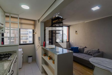 Coznha de apartamento à venda com 1 quarto, 45m² em Vila Olímpia, São Paulo