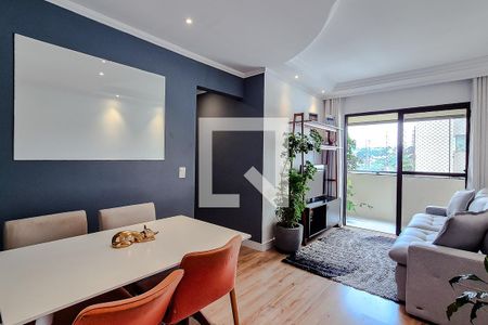 Sala de apartamento à venda com 3 quartos, 72m² em Vila Hamburguesa, São Paulo
