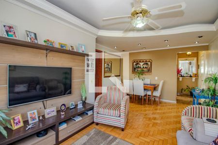 Sala de apartamento à venda com 3 quartos, 112m² em Jardim Lindóia, Porto Alegre