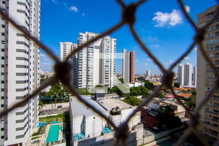 Vista da varanda de apartamento à venda com 3 quartos, 77m² em Campestre, Santo André