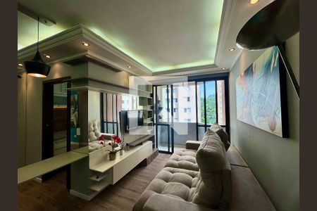 Sala  de apartamento à venda com 2 quartos, 67m² em Vila Santo Antonio, Guarulhos