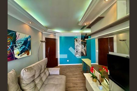 Sala de apartamento à venda com 2 quartos, 67m² em Vila Santo Antonio, Guarulhos